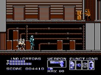 une photo d'Ã©cran de Robocop sur Nintendo Nes